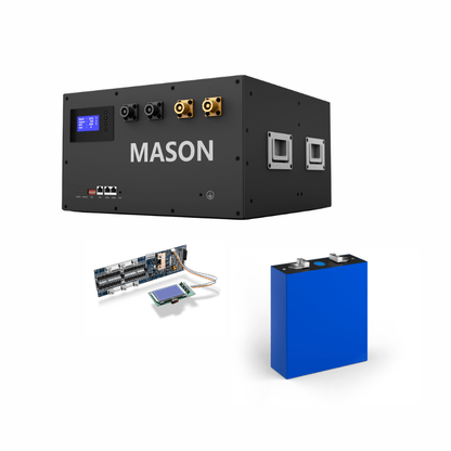 SEPLOS Mason Kit and x16 Grade A EVE LF280K Battery Bundle