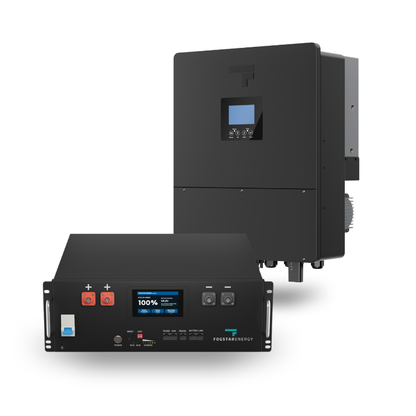 5.12kWh 51.2V Server Rack Battery + Inverter Bundle